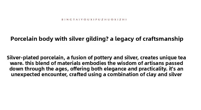 Premium Chinese-style Dunhuang-inspired silver-plated Kung Fu tea set; a high-end, vintage-style, "quiet luxury" gift box set suitable for brewing and enjoying tea—collector's grade.
